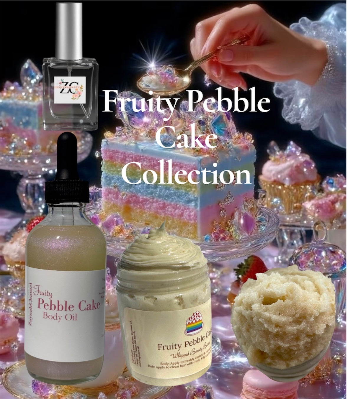 Fruity Pebble Cake Collection