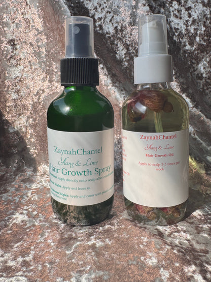 Ylang & Lime Hair Growth Bundle
