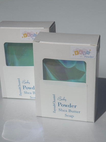 Baby Powder Shea Butter Soap