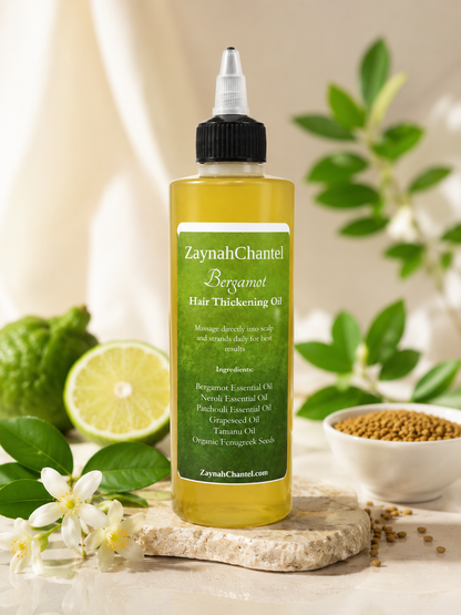 Bergamot Hair Thickening Oil