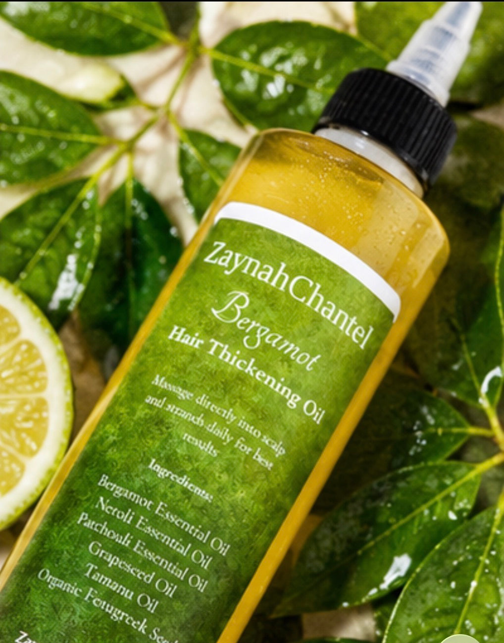 Bergamot Hair Thickening Oil