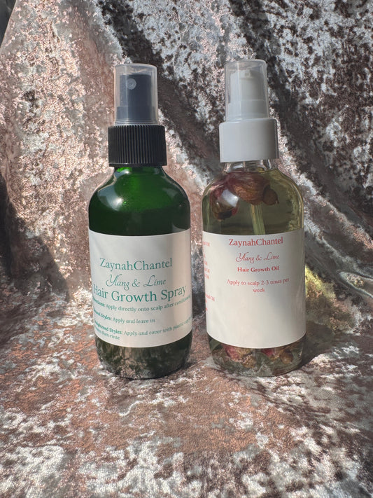 Ylang & Lime Hair Growth Bundle