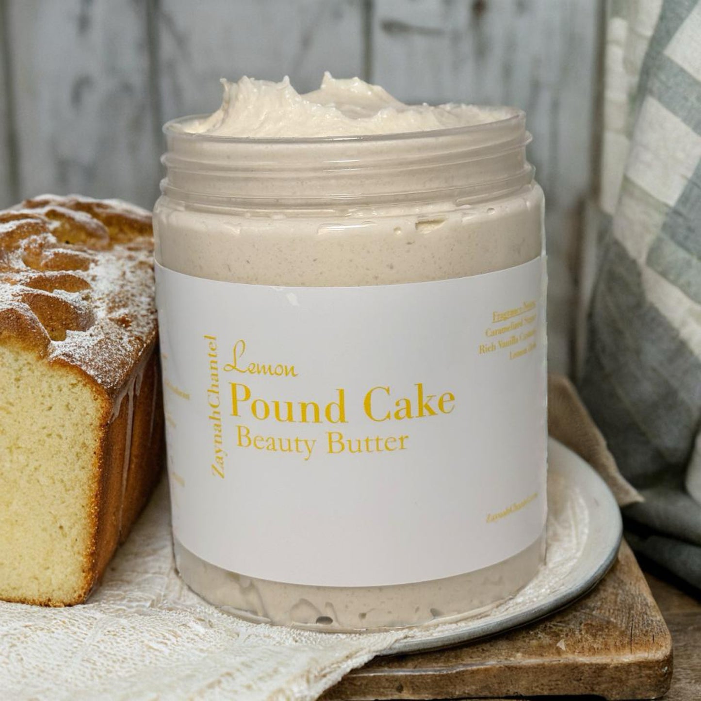 Lemon Pound Cake Beauty Butter