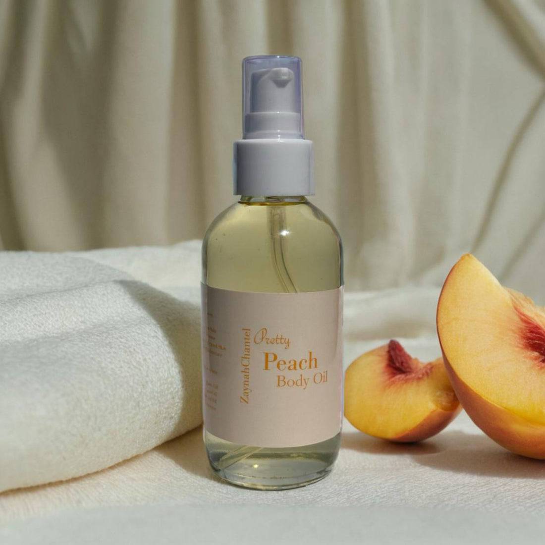 Pretty Peach Body Oil – ZaynahChantel