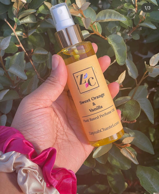 Sweet Orange & Vanilla Plant Based Perfume Oil