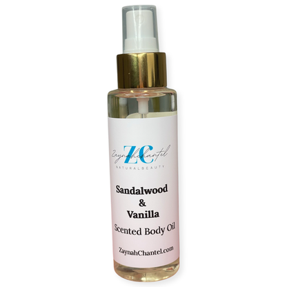 Sandalwood & Vanilla Body Oil